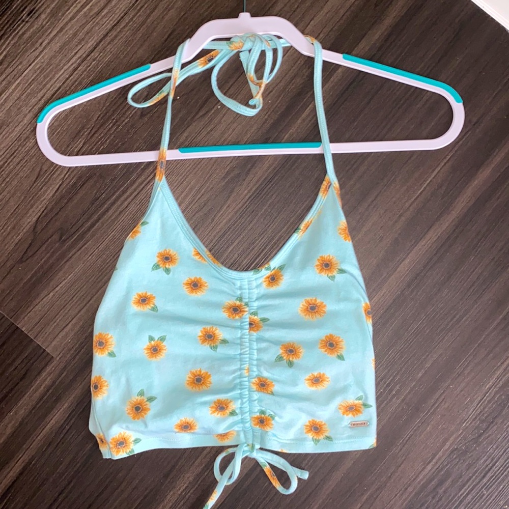 Hollister Sunflower tank top